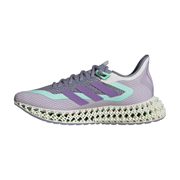 Adidas 4DFWD 2 Size 6.5 6 1/2 Running Shoe Silver Violet Violet Fusion Pulse Min - Picture 4 of 12